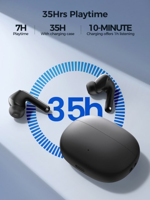 SŁUCHAWKI BEZPRZEWODOWE TWS FUNPODS SERIES JR-FB3 BLUETOOTH 5.3 CZARNE SŁUCHAWKI BEZPRZEWODOWE TWS FUNPODS SERIES JR-FB3 BLUETOOTH 5.3 CZARNE