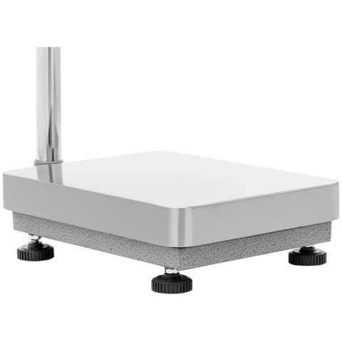 WAGA PLATFORMOWA MAGAZYNOWA Z KOLUMNĄ SYGNALIZACYJNĄ ŚWIETLNĄ LCD 30 KG / 0.001 KG WAGA PLATFORMOWA MAGAZYNOWA Z KOLUMNĄ SYGNALIZACYJNĄ ŚWIETLNĄ LCD 30 KG / 0.001 KG