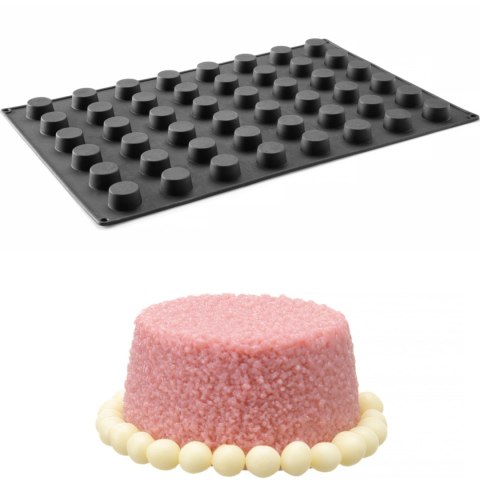 FORMA SILIKONOWA DO PRALIN MUSÓW WYPIEKÓW 570 X 375 MM - MINI MUFFINY