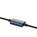 KABEL PRZEWÓD USB-C - DISPLAYPORT DP 8K PD 100W HIGH DEFINITION SERIES 1.5M - CZARNY