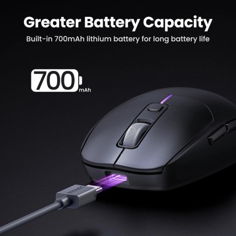 MYSZ KOMPUTEROWA BEZPRZEWODOWA BLUETOOTH 5.0 USB 2.4GHZ - CZARNA MYSZ KOMPUTEROWA BEZPRZEWODOWA BLUETOOTH 5.0 USB 2.4GHZ - CZARNA