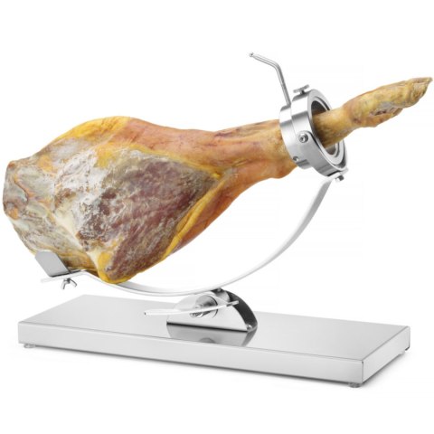 STOJAK UCHWYT DO SZYNKI DOJRZEWAJĄCEJ JAMON SERRANO STALOWY 595 X 215 X 300 MM STOJAK UCHWYT DO SZYNKI DOJRZEWAJĄCEJ JAMON SERRANO STALOWY 595 X 215 X 300 MM