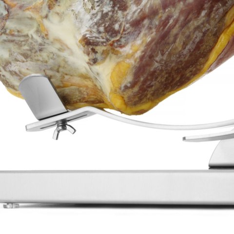 STOJAK UCHWYT DO SZYNKI DOJRZEWAJĄCEJ JAMON SERRANO STALOWY 595 X 215 X 300 MM STOJAK UCHWYT DO SZYNKI DOJRZEWAJĄCEJ JAMON SERRANO STALOWY 595 X 215 X 300 MM