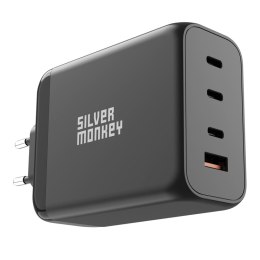 MOCNA ŁADOWARKA GAN 200W 3XUSB-C PD USB-A QC 3.0 CZARNA