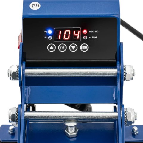 PRASA TERMOTRANSFEROWA DO SUBLIMACJI KOSZULEK LCD 23 X 30 CM 0-250C PRASA TERMOTRANSFEROWA DO SUBLIMACJI KOSZULEK LCD 23 X 30 CM 0-250C