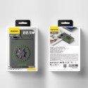 STYLOWY POWERBANK 10000MAH 22.5W USB-A / USB-C Z WYŚWIETLACZEM SZARY