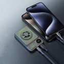 STYLOWY POWERBANK 10000MAH 22.5W USB-A / USB-C Z WYŚWIETLACZEM SZARY