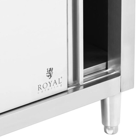 SZAFKA GASTRONOMICZNA WOLNOSTOJĄCA Z DESKĄ DO KROJENIA STAL 180 X 70 CM SZAFKA GASTRONOMICZNA WOLNOSTOJĄCA Z DESKĄ DO KROJENIA STAL 180 X 70 CM