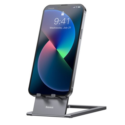 Biurkowy stojak uchwyt podstawka na tablet składana szary Biurkowy stojak uchwyt podstawka na tablet składana szary