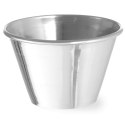 Miseczka ramekin naczynie do sosów dipów ze stali nierdzewnej śr. 73 mm 12 szt. 115 ml - Hendi 400036