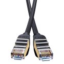 Speed Seven szybki kabel sieciowy RJ45 Cat 7 10Gbps 10m czarny