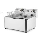 FRYTOWNICA GASTRONOMICZNA KITCHEN LINE 6KW 230V 2 X 4L - HENDI 205846