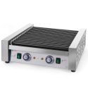 ROLLER GRILL PODGRZEWACZ ROLKOWY DO PARÓWEK 14 ROLEK 1480W - HENDI 268735