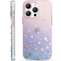 Etui pokrowiec w gwiazdki iPhone 14 Plus Heart Star Series ZODIAC