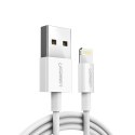 Kabel przewód do iPhone USB - Lightning MFI 2m 2.4A biały