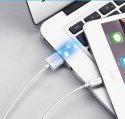 Kabel przewód do iPhone USB - Lightning MFI 2m 2.4A biały