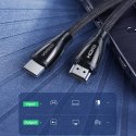 Kabel przewód w oplocie ze złączami HDMI 2.1 8K / 4K 3m czarny