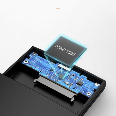Kieszeń obudowa dysku SSD HDD 2.5'' USB 3.0 SATA czarna Kieszeń obudowa dysku SSD HDD 2.5'' USB 3.0 SATA czarna
