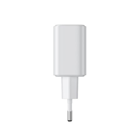 Ładowarka sieciowa USB-A USB-C PD 20W + kabel USB-C JR-TCF05 biała Ładowarka sieciowa USB-A USB-C PD 20W + kabel USB-C JR-TCF05 biała