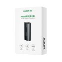 Złączka mufa do kabli HDMI 4K HD wzmacniacz sygnału do 40 metrów czarny