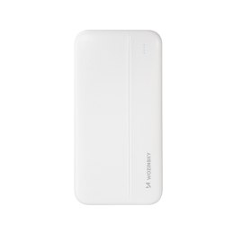 Powerbank Li-Po 10000mAh 2xUSB biały