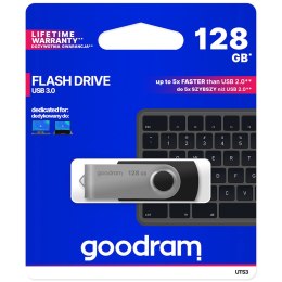 Pendrive 128GB USB 3.2 Gen 1 UTS3 czarny