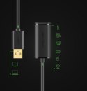 Przedłużacz kabel aktywny USB 2.0 480Mbps 10m czarny