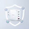 Szybka ładowarka GaN 3x USB-C USB 100W PPS PD Power Delivery biała