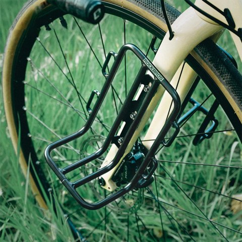 Półka rowerowa na torby na widelec rowerowy - czarna Półka rowerowa na torby na widelec rowerowy - czarna