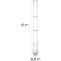 Winda wciągarka dekarska budowlana z pilotem 10 m do 300 kg 1500 W