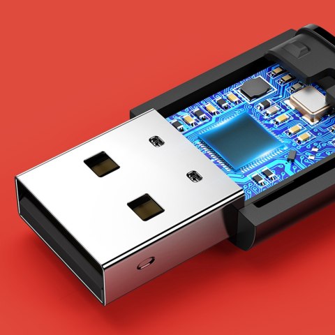 Adapter transmiter Bluetooth do słuchawek Playstation Nintendo Switch czarny Adapter transmiter Bluetooth do słuchawek Playstation Nintendo Switch czarny