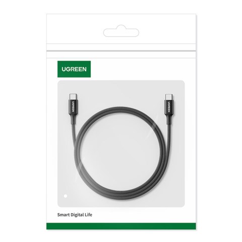 Kabel przewód USB-C 100W 5A PD 480Mbps 2m czarny Kabel przewód USB-C 100W 5A PD 480Mbps 2m czarny