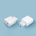 Szybka ładowarka sieciowa Xiaomi Travel Charger Combo USB / USB-C 33W PD biała