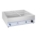 BEMAR PODGRZEWACZ WODNY Z KRANEM 6 X GN 1/3 2000W 230V ROYAL CATERING