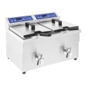 FRYTOWNICA FRYTKOWNICA PODWÓJNA INDUKCYJNA 7000W 230V ROYAL CATERING 2X 10L