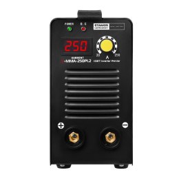 KOMPAKTOWA NIEZAWODNA SPAWARKA MMA IGBT Z WYŚWIETLACZEM LED 250A 230V S-MMA-250PI.2