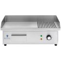 Grill elektryczny płyta grillowa gładka ryflowana 548 x 350 mm 3000 W