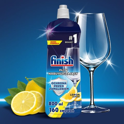 FINISH Płyn nabłyszczający Shine&Protect 800 ml cytrynowy FINISH Płyn nabłyszczający Shine&Protect 800 ml cytrynowy