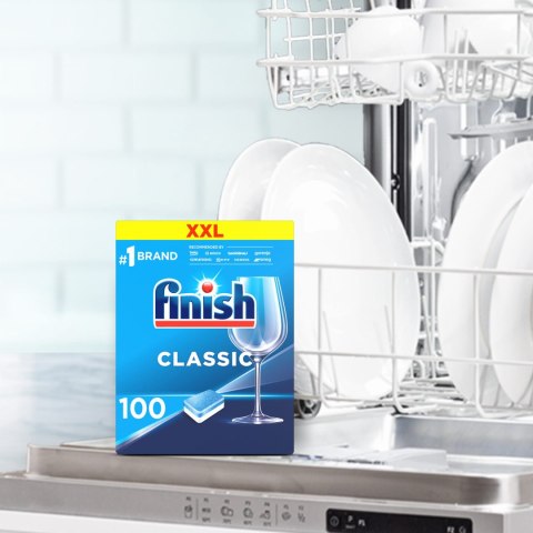 FINISH Tabletki Classic 100 cytrynowe FINISH Tabletki Classic 100 cytrynowe