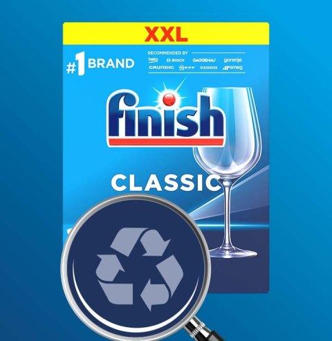 FINISH Tabletki Classic 100 cytrynowe FINISH Tabletki Classic 100 cytrynowe