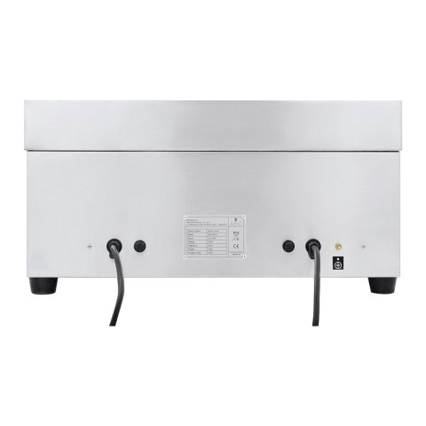 GRILL PŁYTA GRILLOWA ELEKTRYCZNA GŁADKA 300DEG;C 60 CM 2 X 3200W GRILL PŁYTA GRILLOWA ELEKTRYCZNA GŁADKA 300DEG;C 60 CM 2 X 3200W