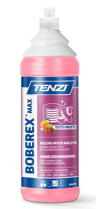 TENZI BOBEREX MAX Tutti Frutti 1L. Płyn Do Mycia Naczyń