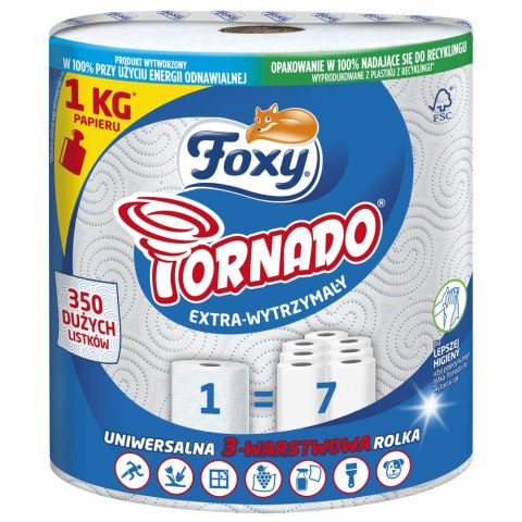 Ręcznik Papierowy FOXY TORNADO - 1 szt. Ręcznik Papierowy FOXY TORNADO - 1 szt.
