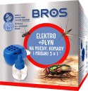 BROS - elektro + płyn na muchy, komary i mrówki 20 dni x 24 h