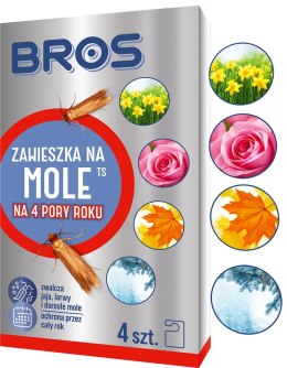 BROS - zawieszka na mole 4 pory roku 4szt