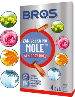 BROS - zawieszka na mole 4 pory roku 4szt