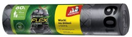 Jan Niezbędny Worki LD Magnum Flex Taśma 60L 10szt. - 1 op.