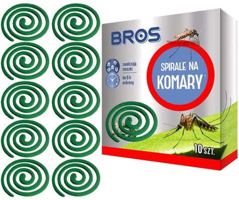 BROS - spirale na komary 10szt