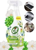 CIF Cleanboost Uniwersalny 3w1 Spray Czyszczacy Zielona Herbata i Eukaliptus