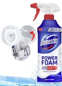 Domestos Power Foam Piana Do Mycia Toalety i Łazienki Arctic Fresh 435ml